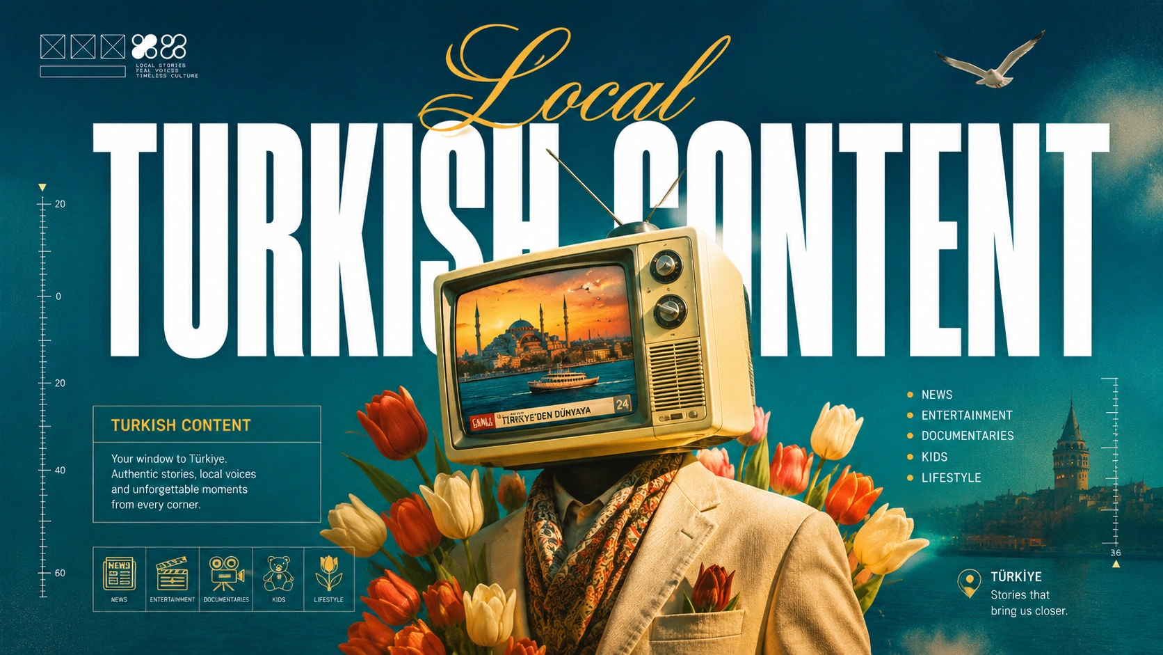IPTV satın al seçenekleriyle yerel ve uluslararası içerikler